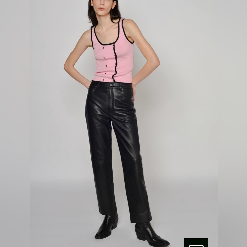Reformation x VEDA leather pants Cynthia size 4